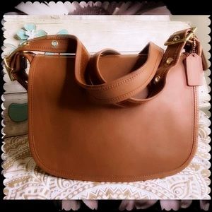 PATRICIA’S LEGACY BRITISH TAN SADDLE BAG Style # 9951
